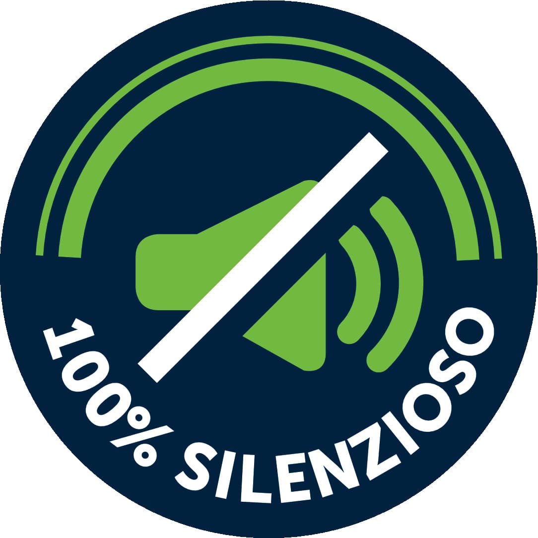 100% silenzioso